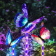 Декоративна соларна лампа за градина Пеперуда