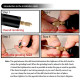 Мини електрическа дрелка за домашни проекти с USB кабел