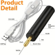 Мини електрическа дрелка за домашни проекти с USB кабел