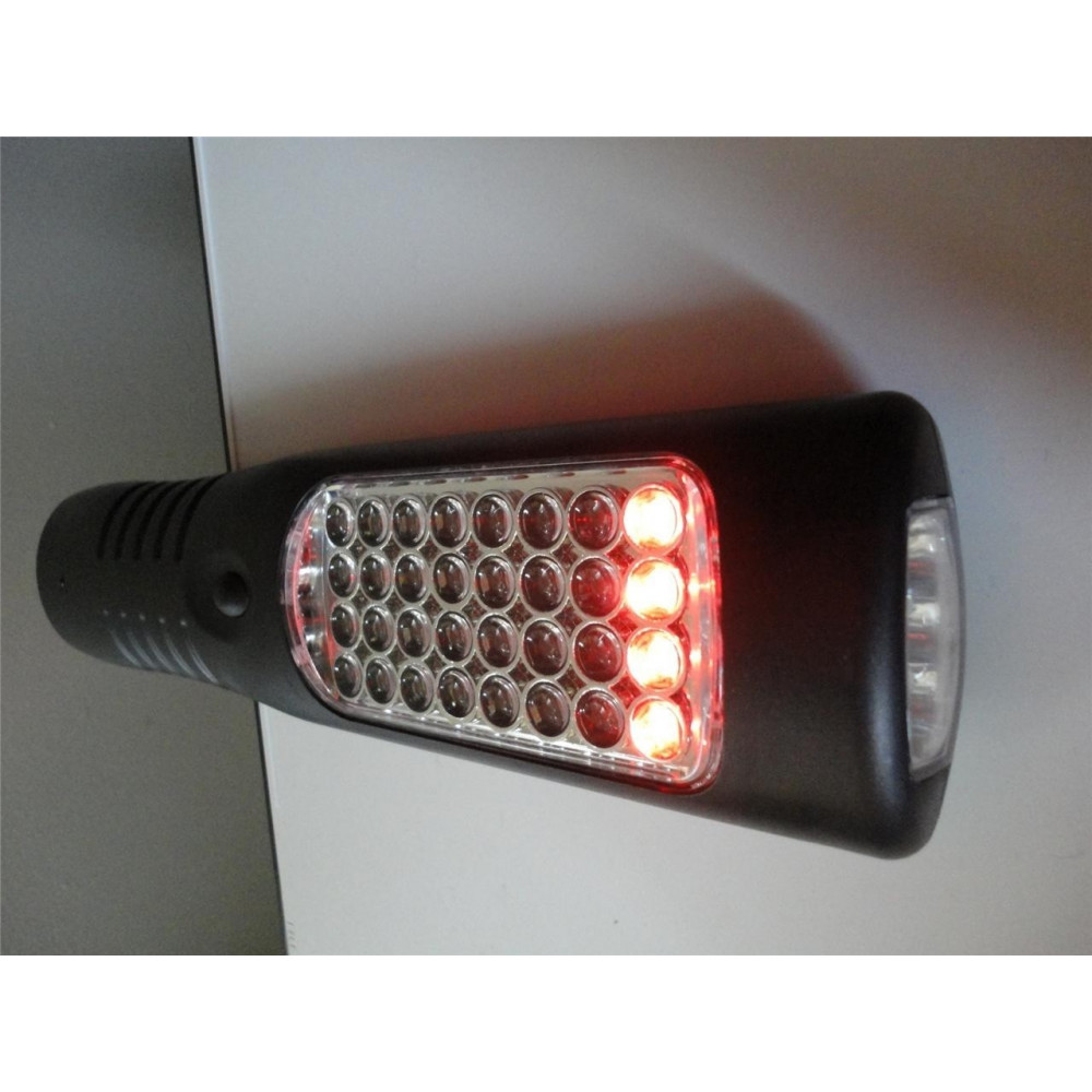 Aкумулаторна преносима лампа - 35 LED -220V / 12V