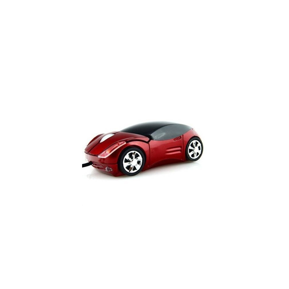 Мишка под формата на кола - Червена