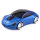 Мишка под формата на кола Порше - Синя