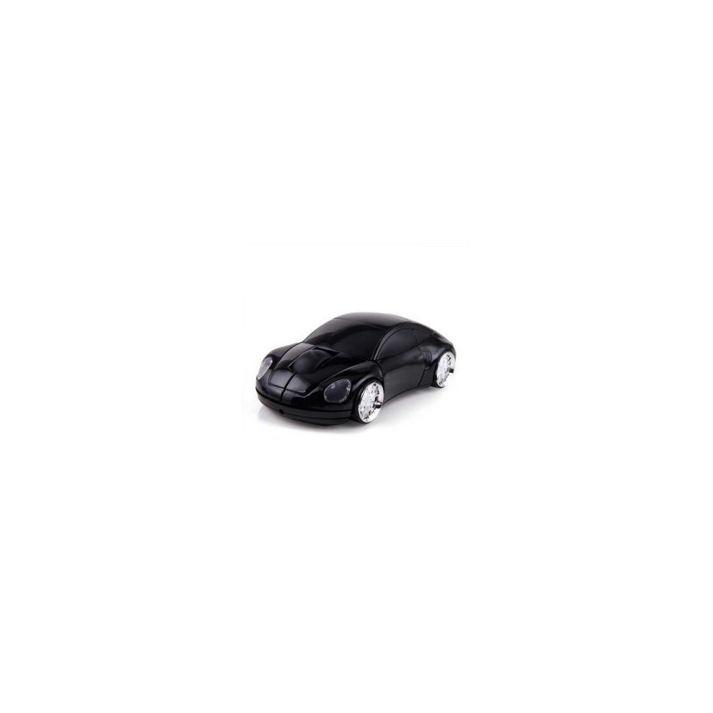 Мишка кола Порше - Черна