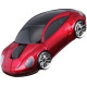 Мишка кола модел Порше - Червена