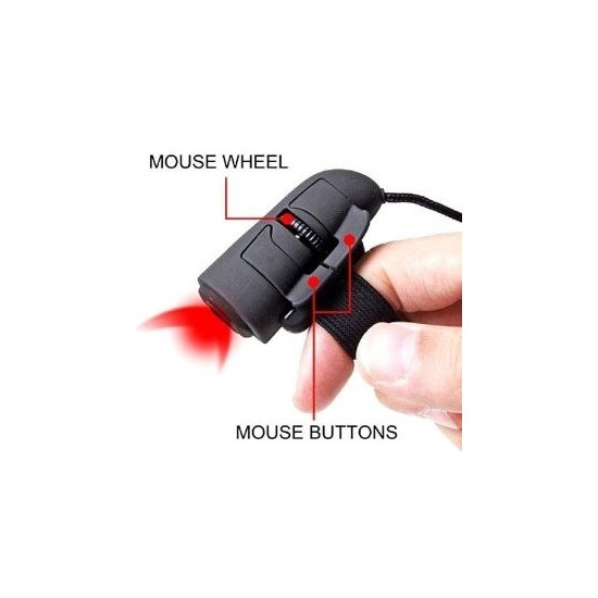 USB Оптична мишка само за един пръст