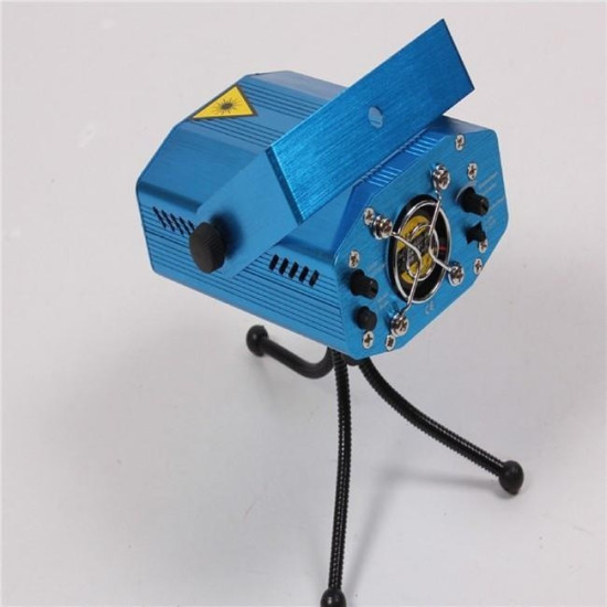 Дискотечен лазер със звуков контрол Т2