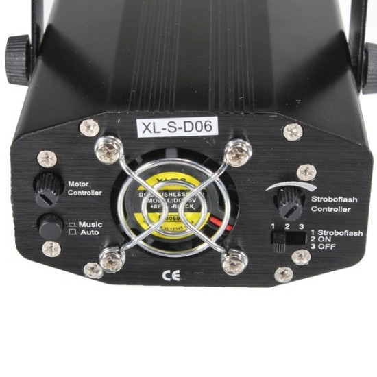 Дискотечен лазер със звуков контрол Т2