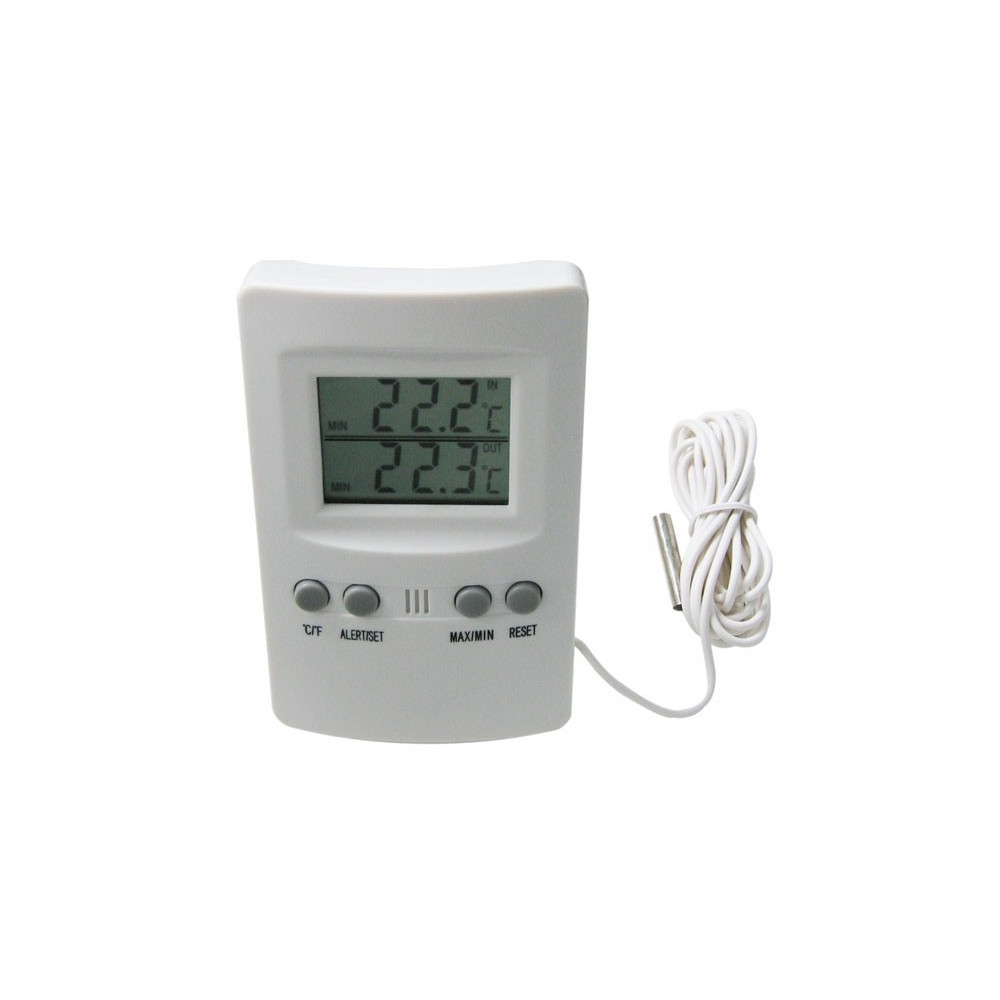 Дигитален термометър външна и вътрешна температура