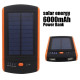 Соларна Външна батерия 6000mAh 