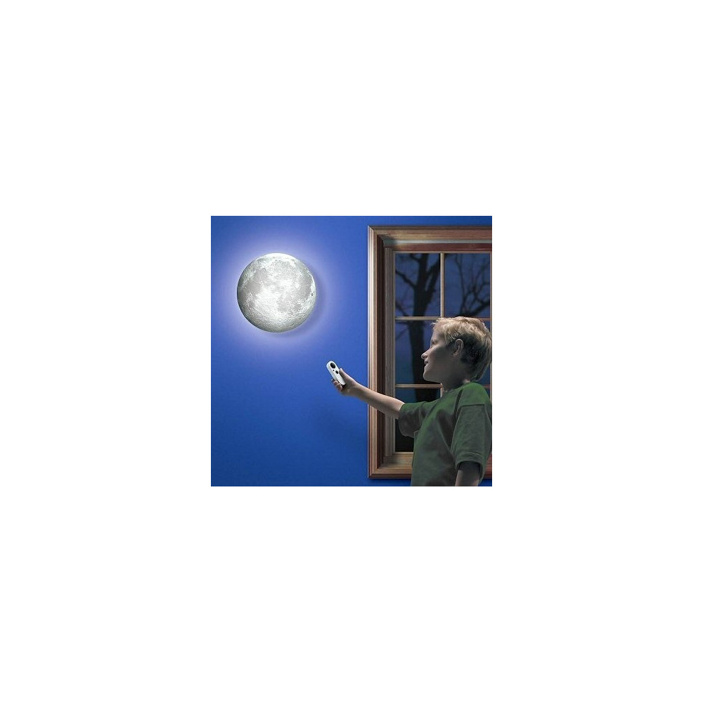 Стенна лампа Луна с дистанционно