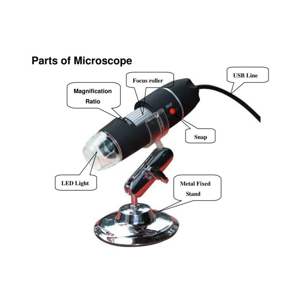 USB дигитален микроскоп 500X