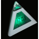 LED Часовник Пирамида сменящ цвета си в 7 цвята