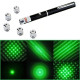Лазер зелен мощност 200mw с 5 приставки