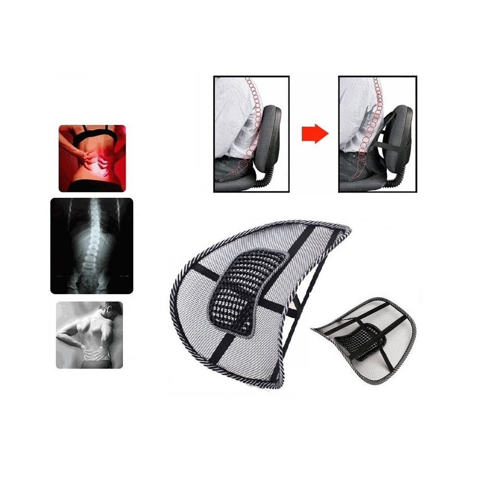 Анатомична облегалка за кръст - за стол и автомобилна седалка