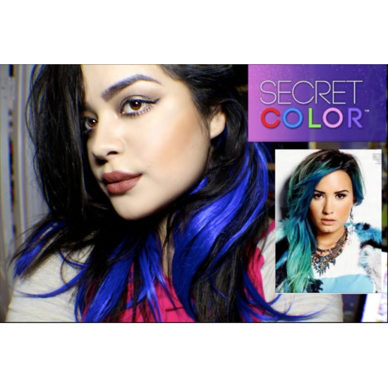 Цветни екстеншъни за коса Secret Color