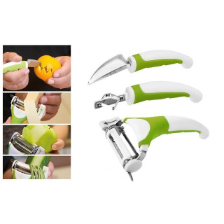 Аксесоар за белене и рязане на зеленчуци Triple Slicer