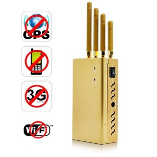 Заглушител на GSM сигнали, GPS, WiFi, 3G