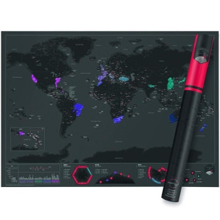 Скреч карта „Столици“