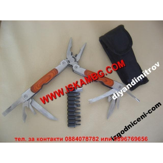 КЛЕЩИ РИБАРСКИ С КАЛЪФ И ИНСТРУМЕНТИ