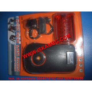 ФАР и СТОП с LED диоди за ВЕЛОСИПЕД /колело/