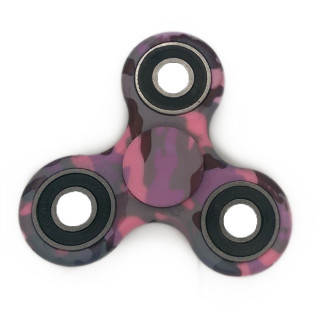 Спинър розов камуфлаж