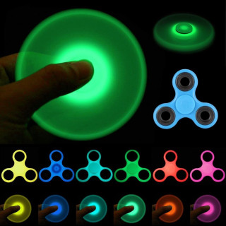 Светещ в тъмното луминисцентeн Fidget Spinner