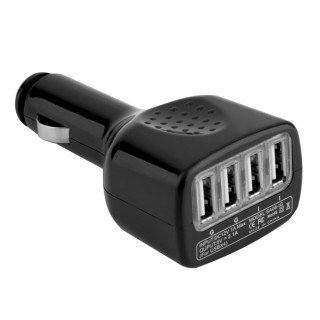 Зарядно за запалка за кола с 4 USB изхода