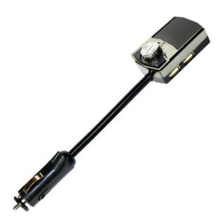 FM блутут трансмитер за кола с високоговорител и чупещо се рамо