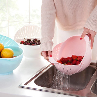 Купа за миене и отцеждане на плодове и зеленчуци