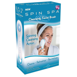 Четка за почистване и масаж на лицето Spin Spa Face Brush