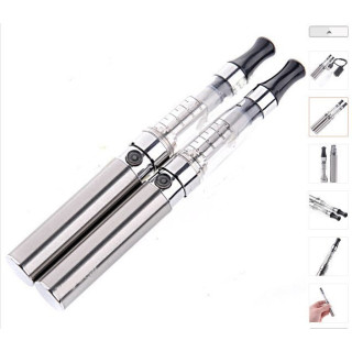 2бр. Електронни цигари EGO-T INOX 1100mAh + КАРТОМАЙЗЕР CE4