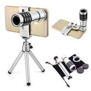 Телескоп за телефон с увеличение 12Х ZOOM