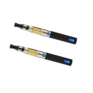 2бр. Електронна цигара EGO-L С LCD ДИСПЛЕЙ + КАРТОМАЙЗЕРИ CE4(1100MAH)