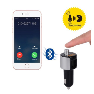 Bluetooth трансмитер с волтметър, високоговорител и USB - 2006