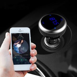 Блутут трансмитер с хендс-фри със сензорен дисплей и волтметър