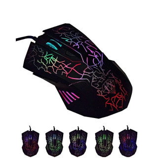 6D Геймърска Мишка с лед подсветка - 1