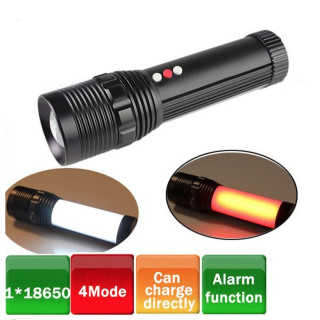 Мощен Q5 LED фенер с аварийни светлини