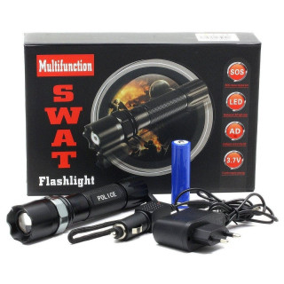 Мощен фенер CREE , Police 12000W + зарядно за кола ( 530 ) - 1