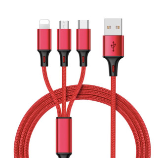 3в1 USB зарядно за телефон/смартфон - 1