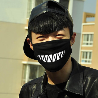 Забавна памучна маска за лице - 4