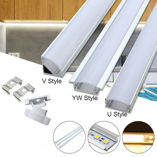 U-образен алуминиев профил с лед осветление - 1