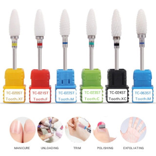 Керамичен накрайник за сваляне на гел лак