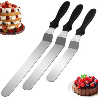 Крива шпатула нож за заглаждане на торти цена 2.50лв