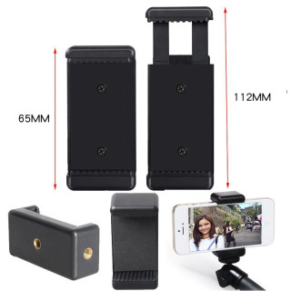 Щипка за телефон с широчина до 10.2 см. за трипод или селфи стик