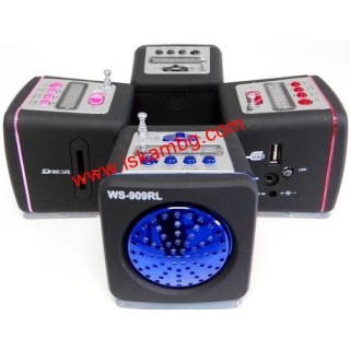 Портативна MP3 колонка с вградено радио WS-909RL