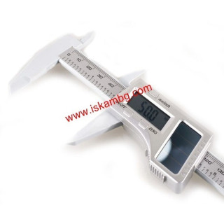 Шублер дигитален със соларна батерия 150мм,