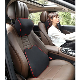 Възглавница за автомобилна седалка за кръста и врата
