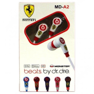 Слушалки /тапи/- Beats Вy Dr. Dre- MD- A2, Ferrari - 1