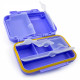 Лилава кутийка органайзер за хапчета с 6 отделения
