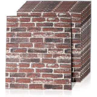 Лепящи 3д тапети, имитация на естествен камък